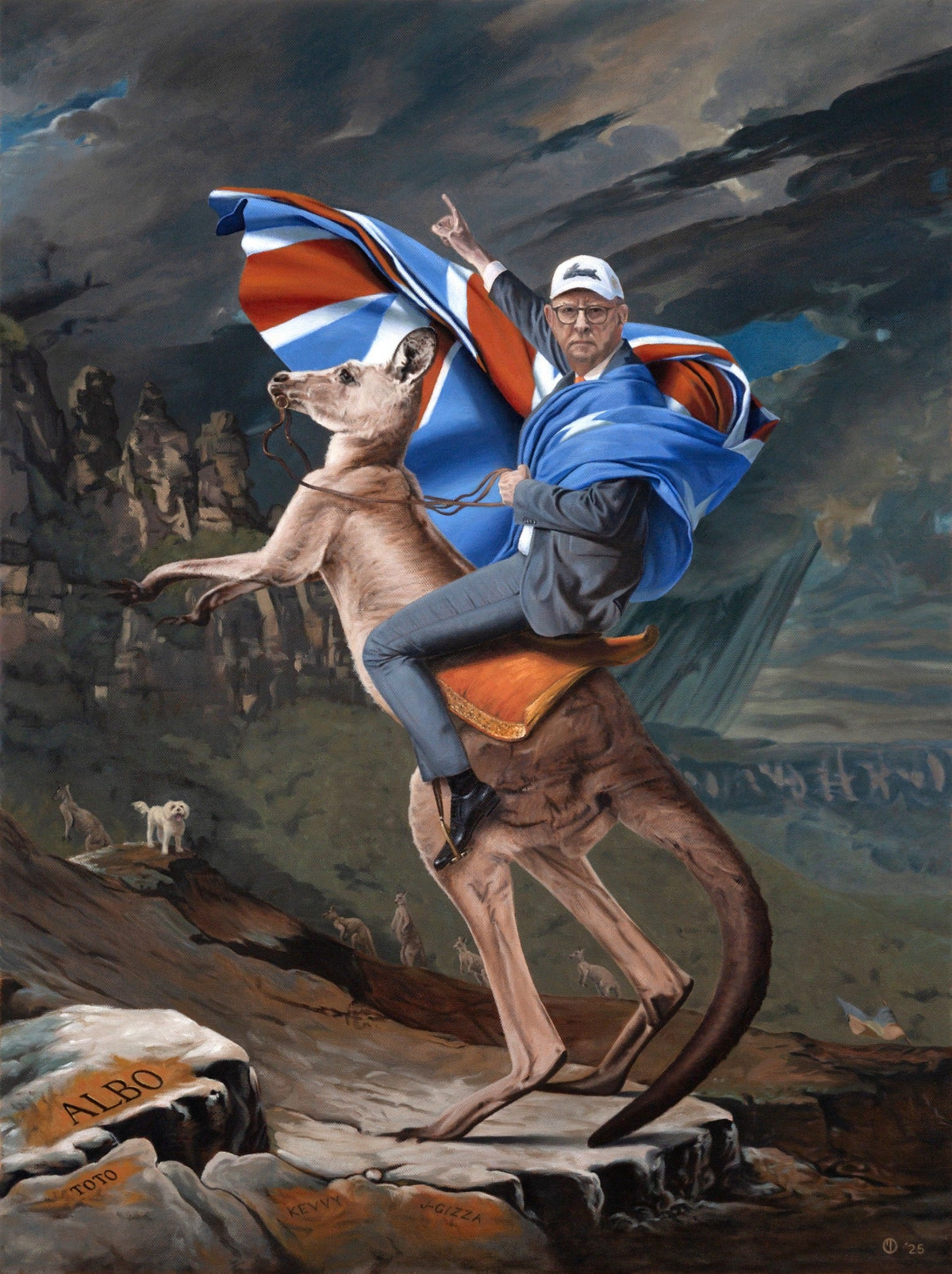 Emperor Australis original artwork