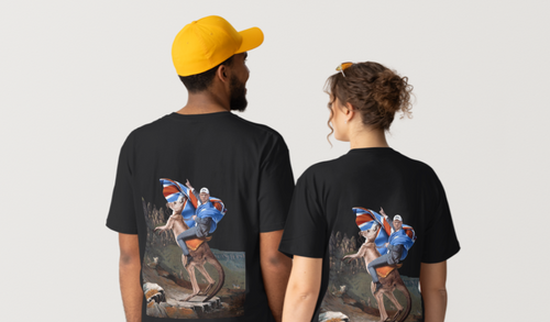 Emperor Australis Back Print Tee back view