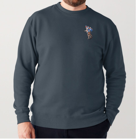 Emperor Australis navy sweatshirt