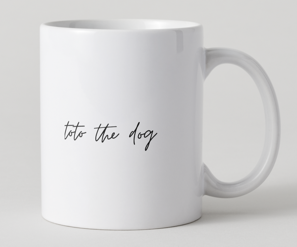 Toto The Dog Mug lifestyle view